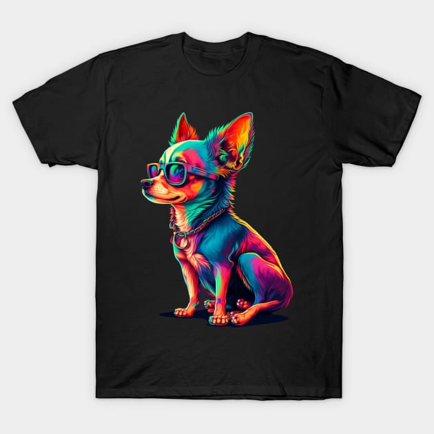 chihuahua T-Shirt by retrocolorz